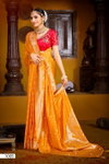 Gunjan Silk Vol 3 By Saroj Silk Best Bridal Wear Surat Saree Wholesale Market
